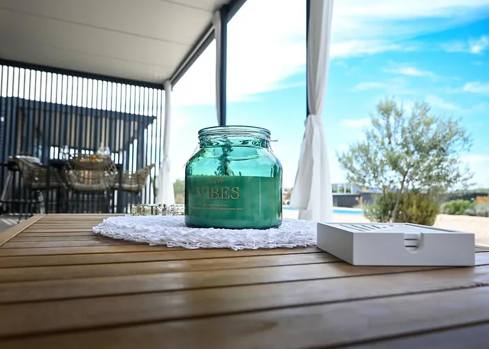 Ausblick Sunce I Mobilehome Kemp